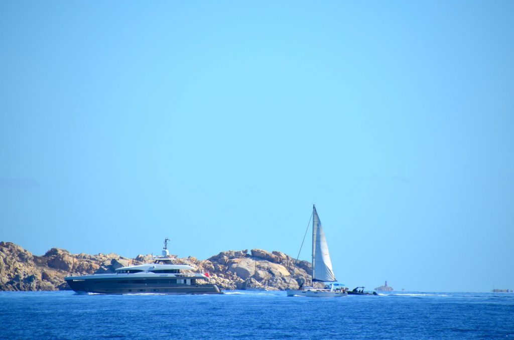 Sailing in Sardinia