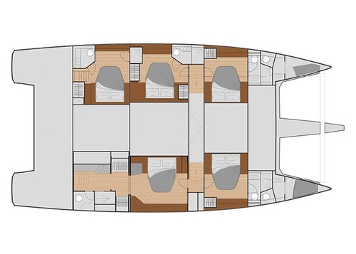 Astoria yacht charter deckplan