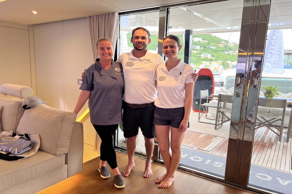 Seaclusion yacht charter crew