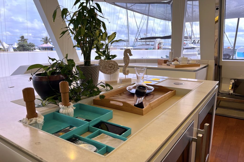 Seaclusion yacht charter salon detail