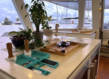 Seaclusion yacht charter salon detail