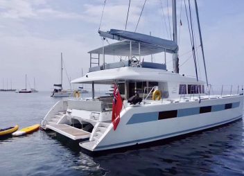 Caribbean catamaran yacht charter Nomada