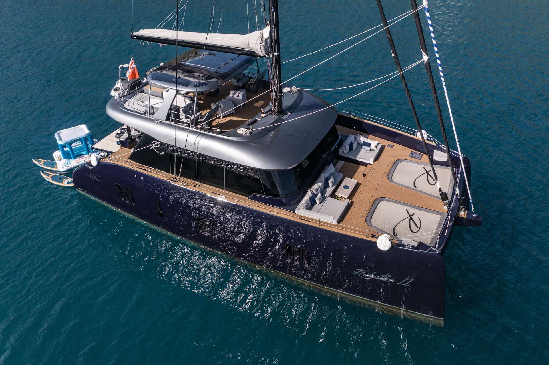 Caribbean crewed yacht charter Relentless II