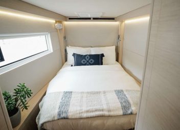 Caribbean yacht charter cabin Ether