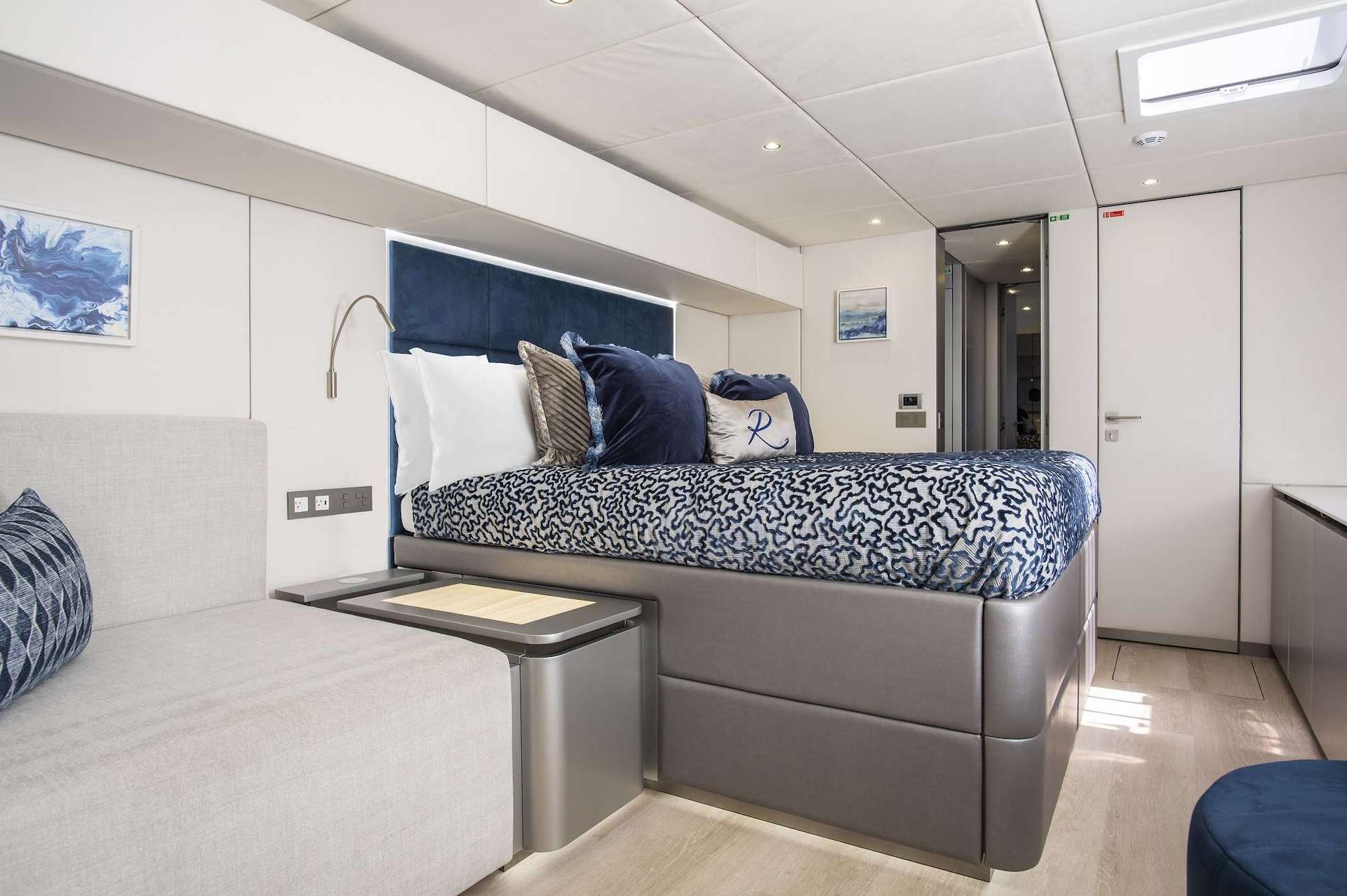 Caribbean yacht charter cabin Relentless II