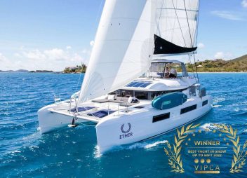 Caribbean yacht charter catamaran Ether