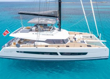 catamaran crewed yacht charter Semper Fidelis