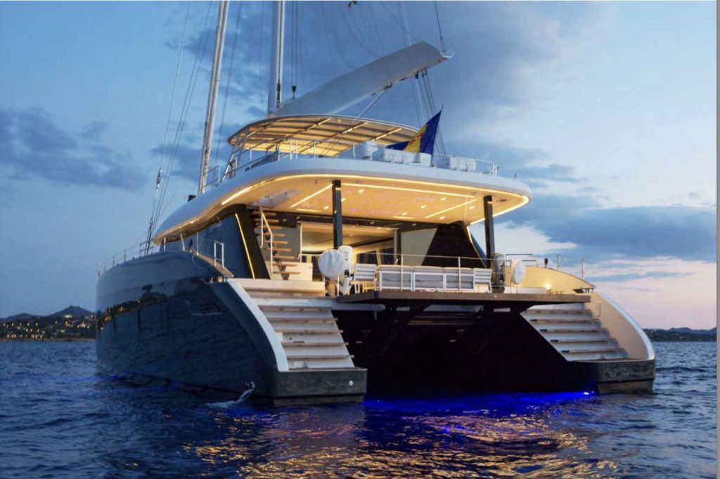 catamaran yacht Above & Beyond charter