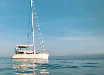 catamaran yacht charter Blue Destiny
