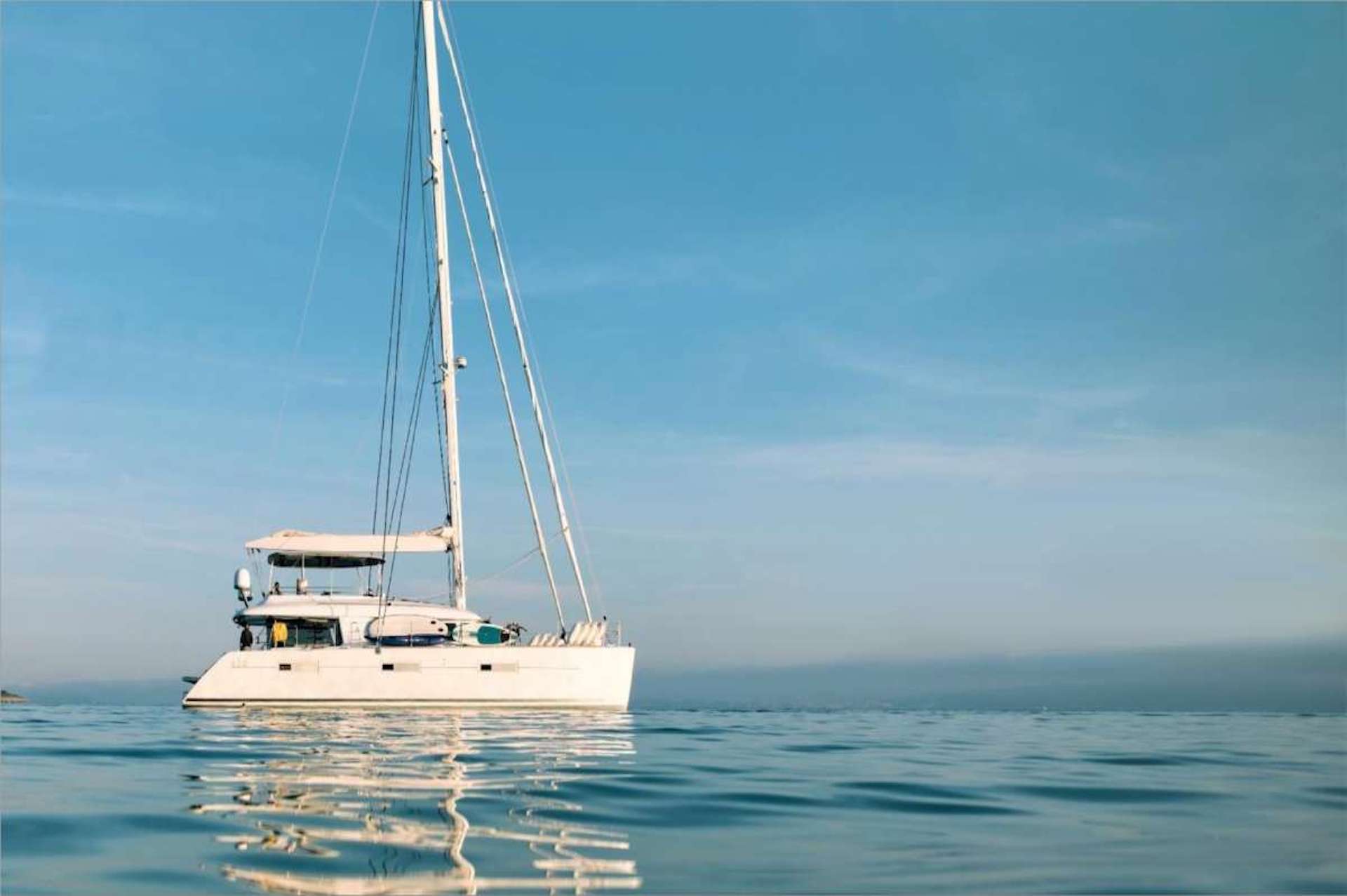 catamaran yacht charter Blue Destiny