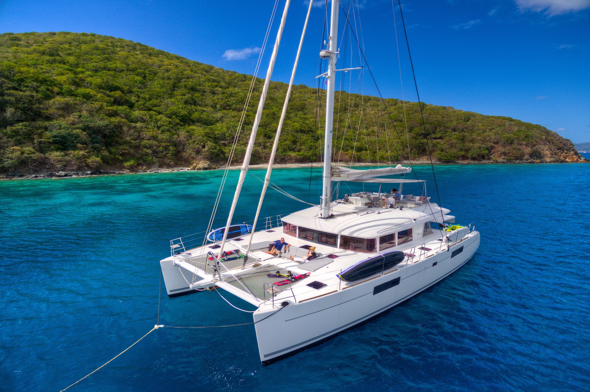 crewed yacht charter caribbean