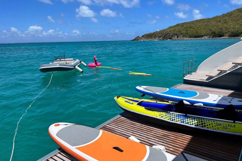 catamaran yacht charter water toys Seaclusion