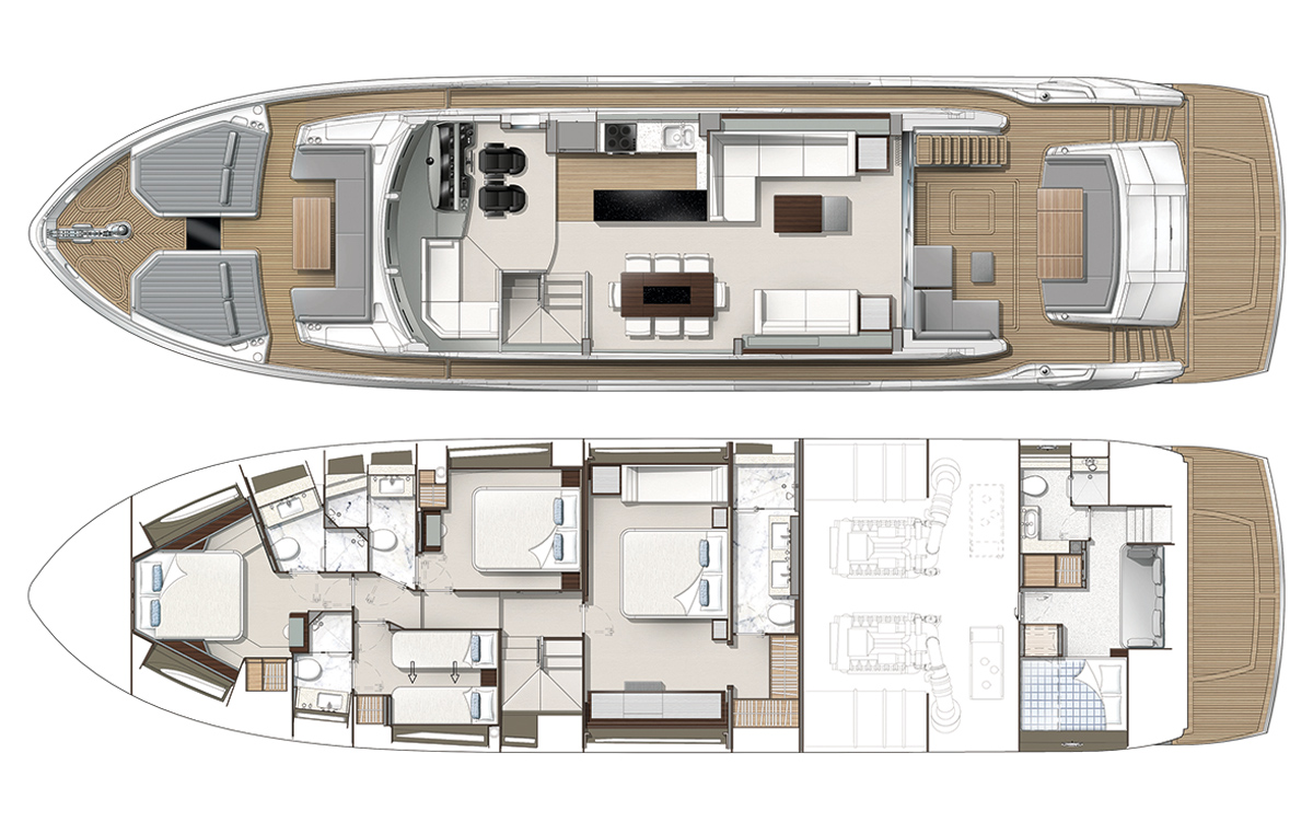 charter Hideaway1 deckplan