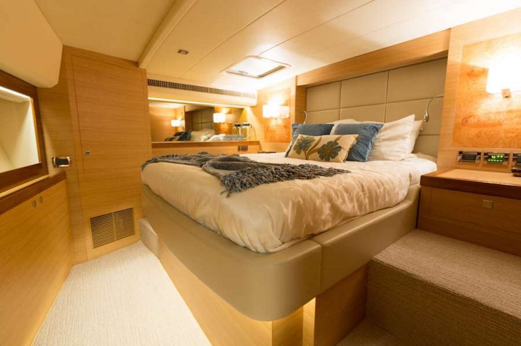 charter VIP queen stateroom Mystic Soul