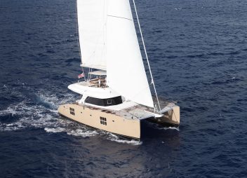 crewed catamaran charter Seazen II