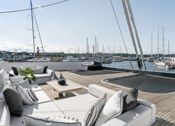 relax on catamaran yacht charter