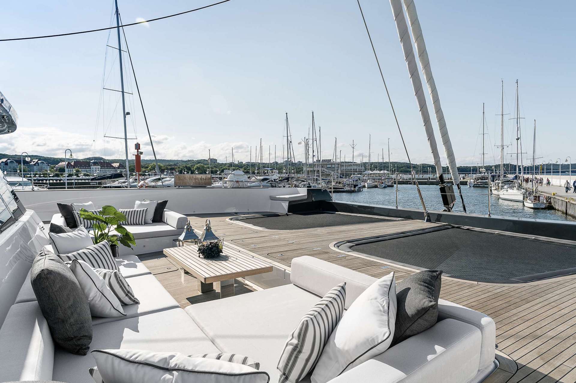 relax on catamaran yacht charter