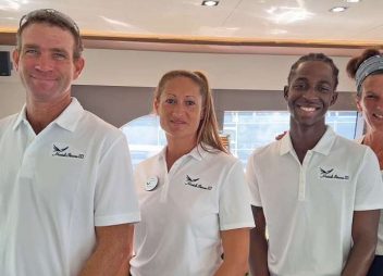 Mariah Princess iii yacht charter crew