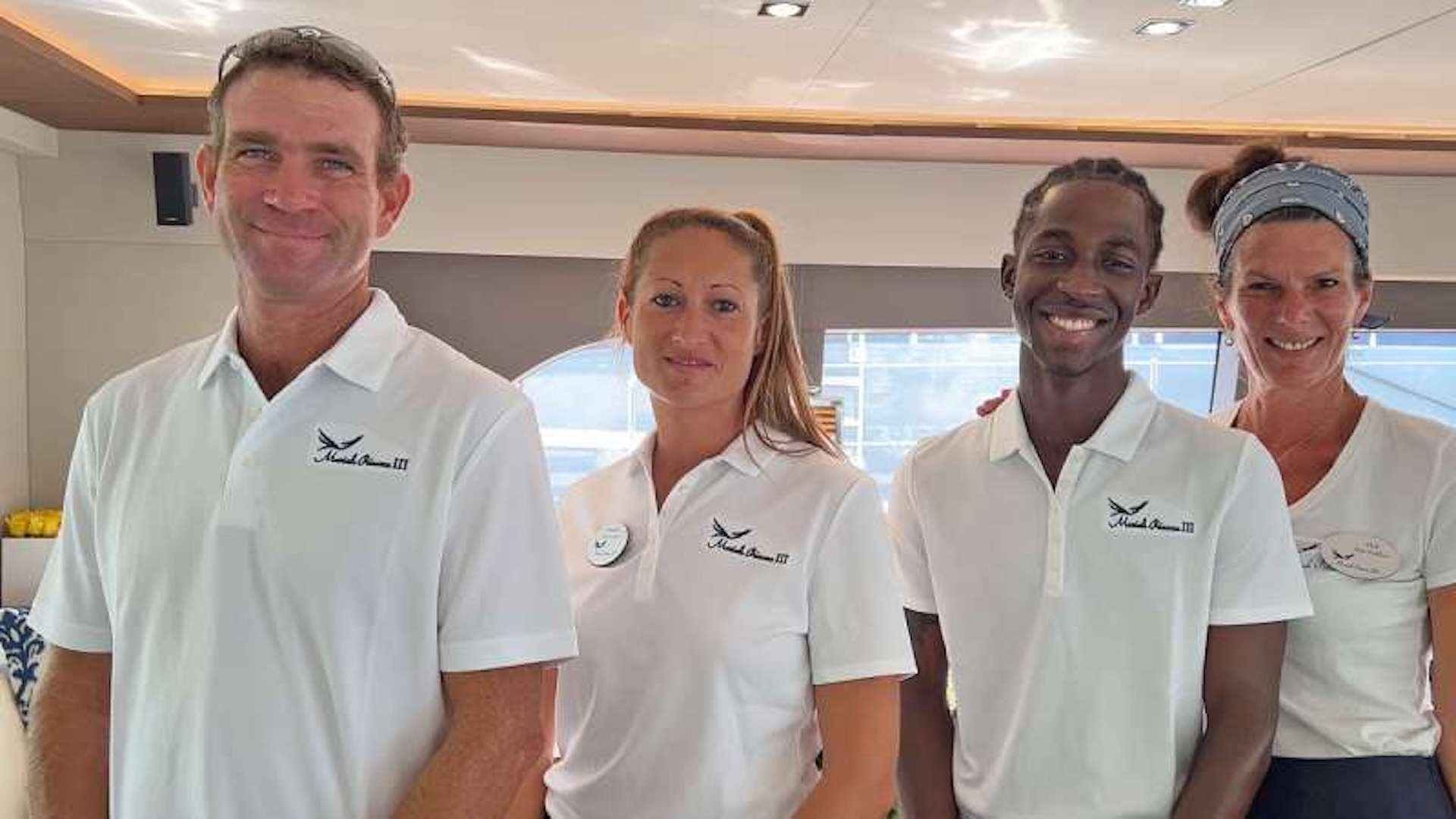 Mariah Princess iii yacht charter crew