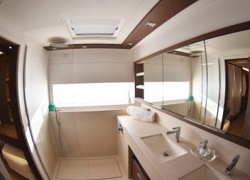 Mariah Princess iii yacht master cabin