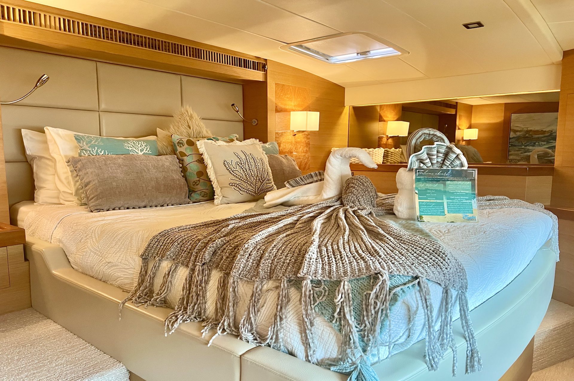 Mystic Soul charter luxury cabin