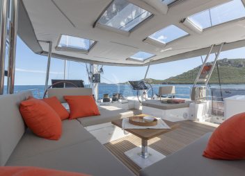 30/08/2018, Porto Vecchio (FRA, South Corsica) Chantier Fountaine-Pajot, Alegria 67