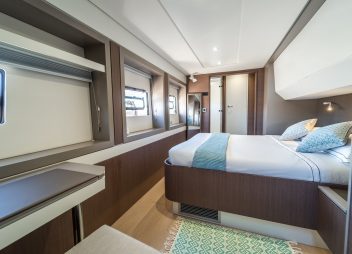 Signature Vision catamaran cabin