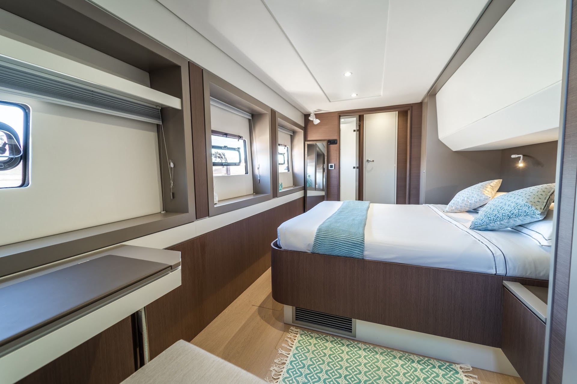 Signature Vision catamaran cabin