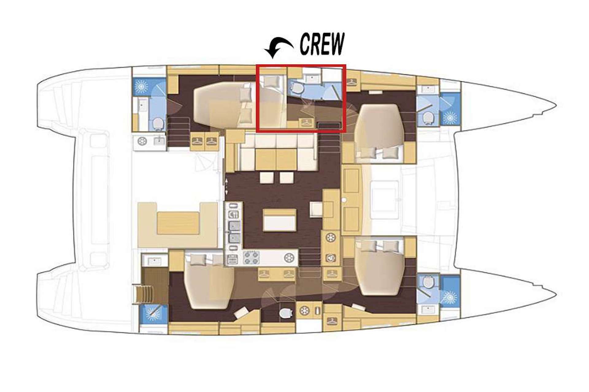 yacht charter Altesse deck plan