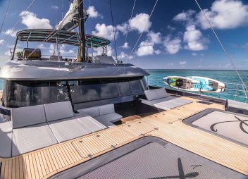 yacht charter deck Relentless