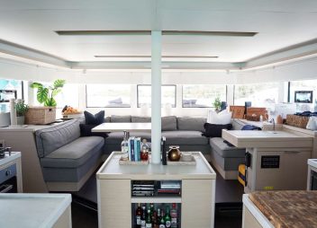 yacht charter Ether saloon