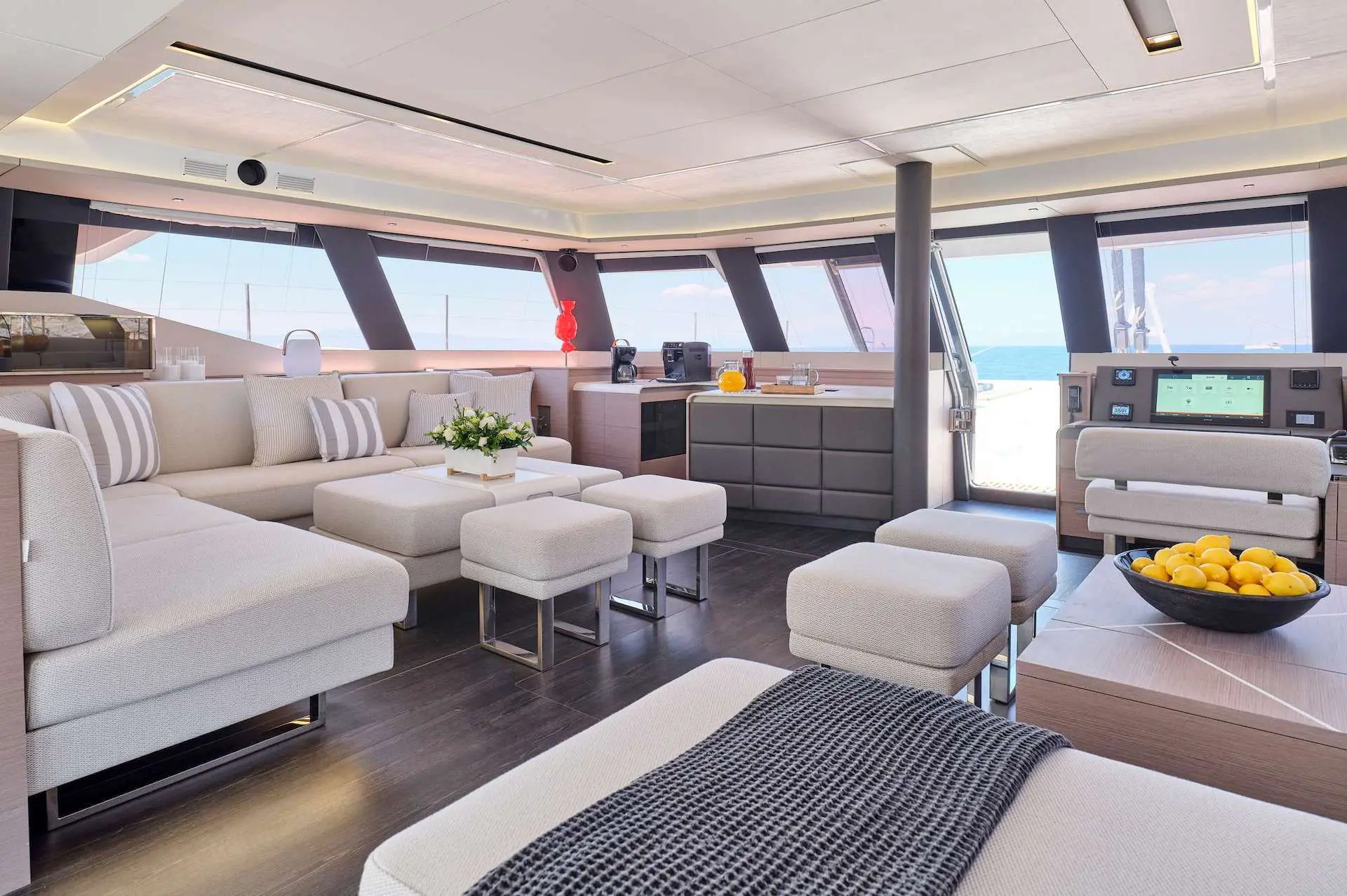 yacht charter Greece salon Alexandra II