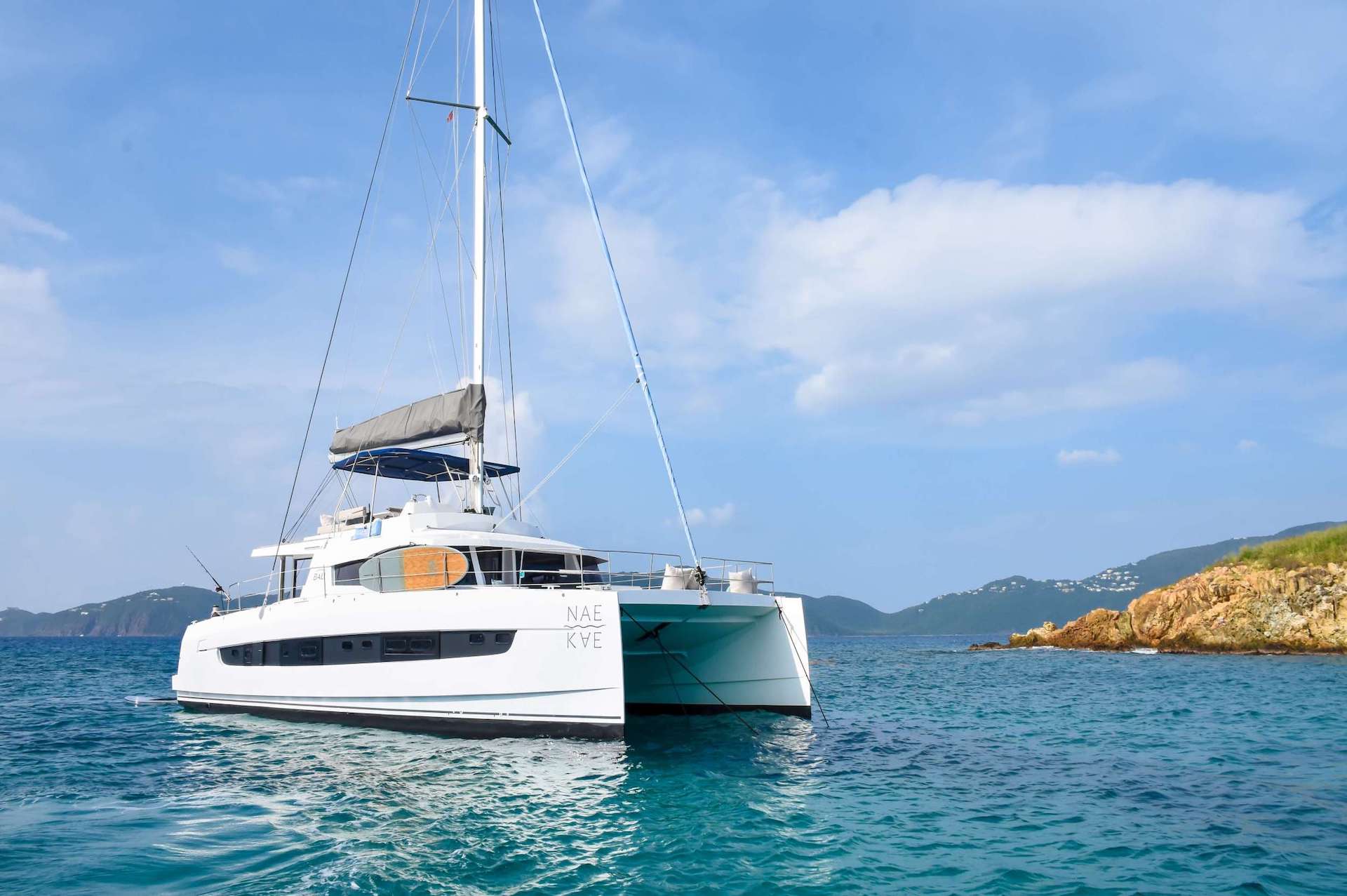 crewed yacht charter catamaran Nae Kae