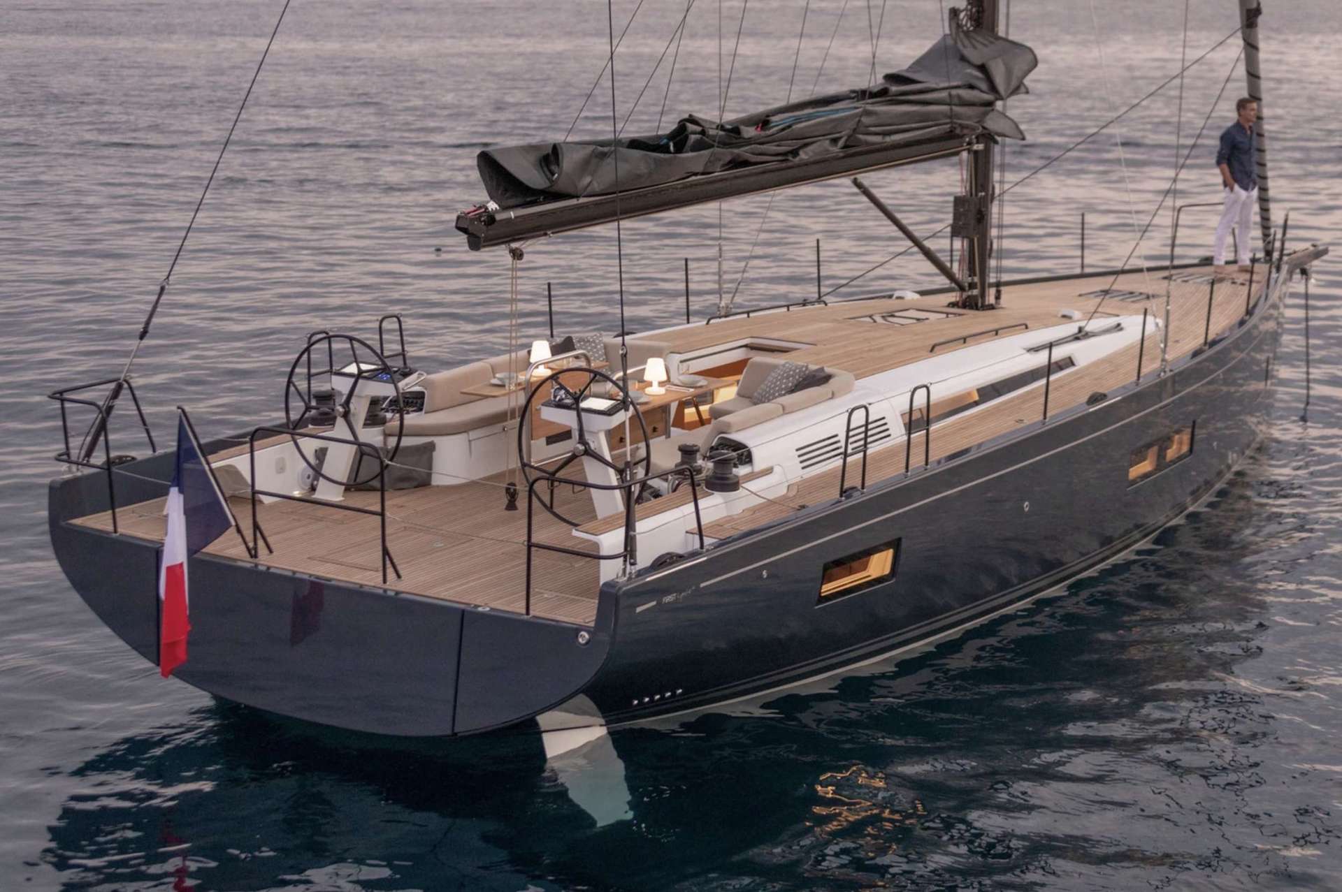 crewed yacht charter Izanami luxury