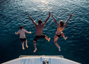 family yacht charter Vicarious