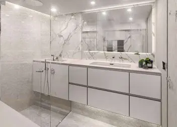 yacht charter ygo bathroom
