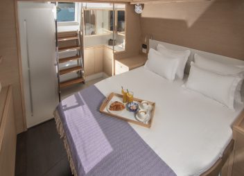 Cool Change catamaran cabin