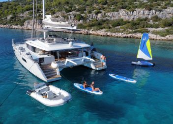 Cool Change water toys yacht charter