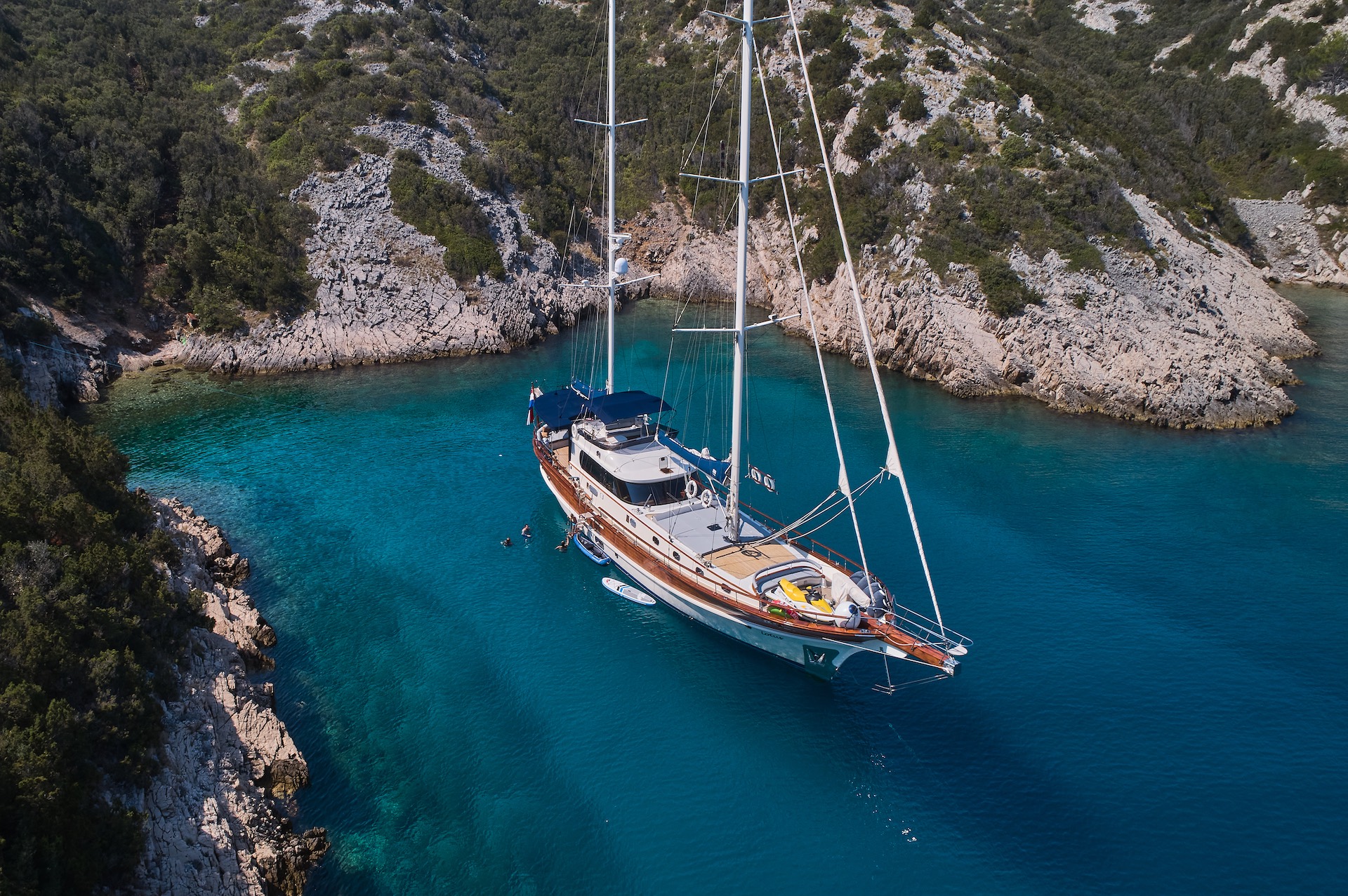 Croatia yacht charter gulet Lotus