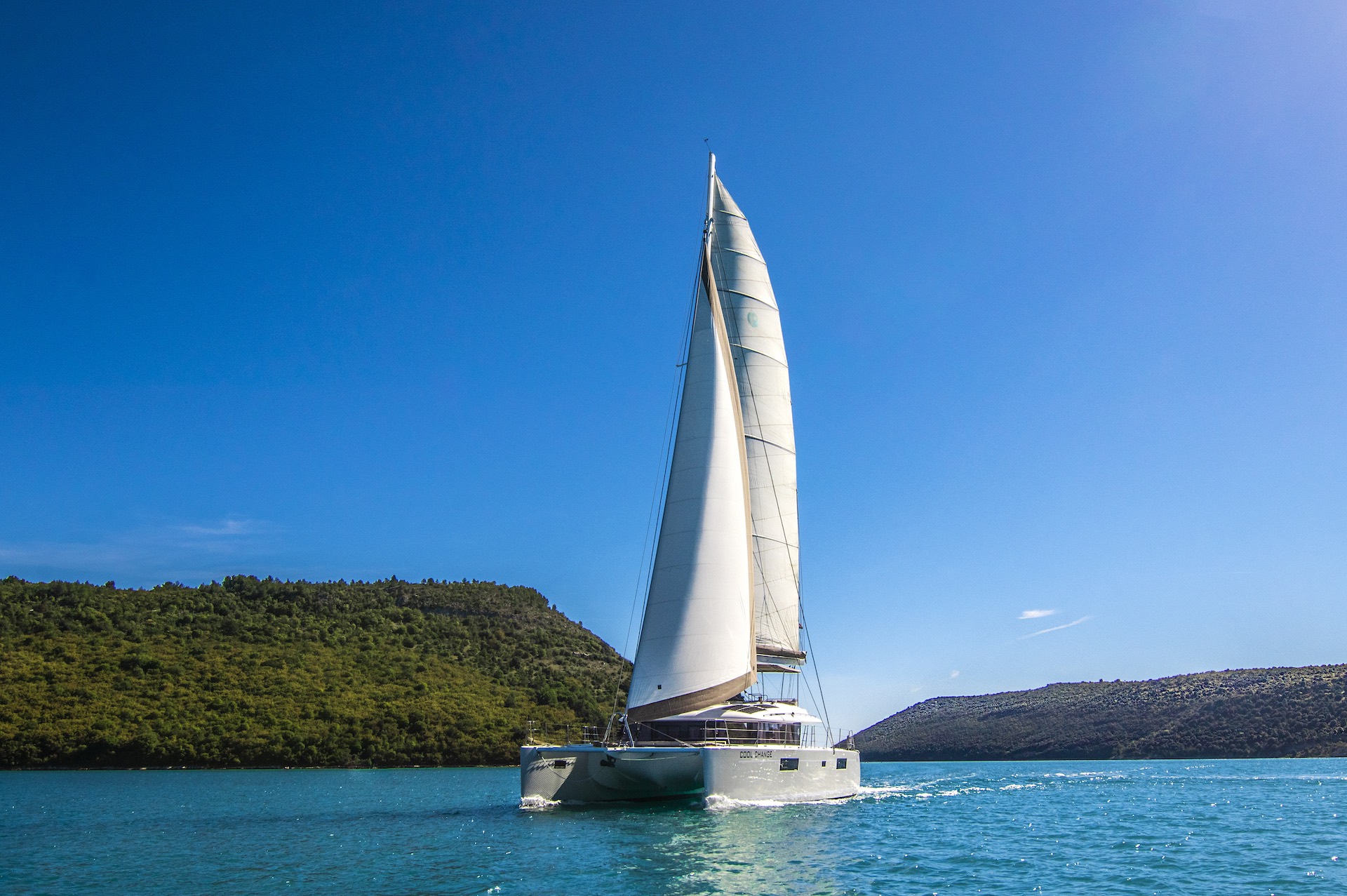 yacht charter Cool Change catamaran