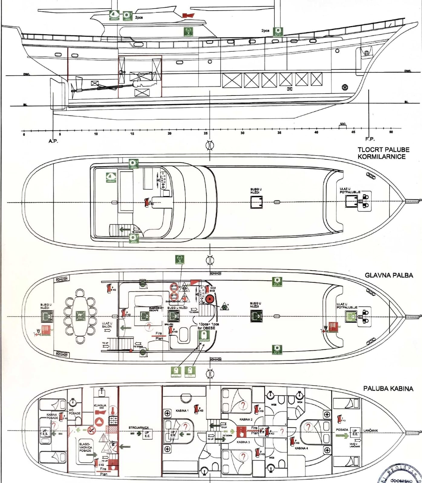 Lotus yacht layout