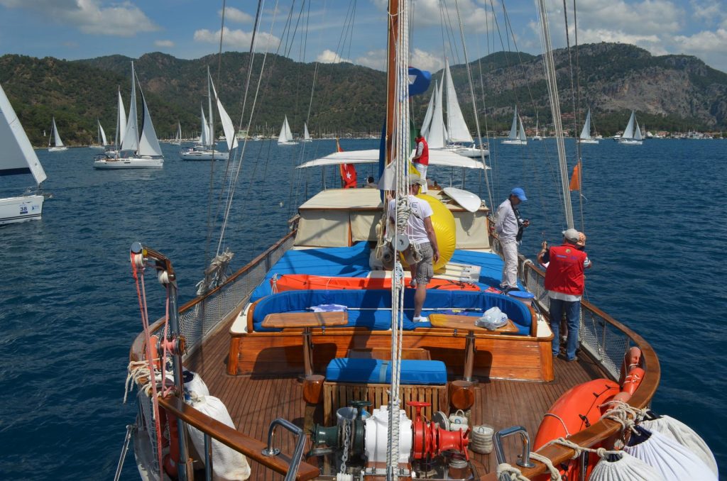 support team vessel – High Point Yachting regatta
