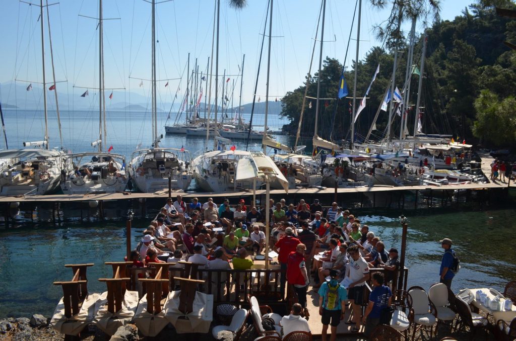 Engineering Challenge Cup ECC – skippers briefing in Sarsala, Turkey – High Point Yachting regatta