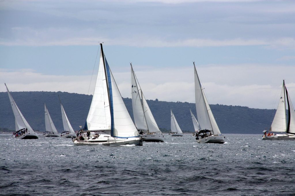 Trogir Croatia boat race  - High Point Yachting