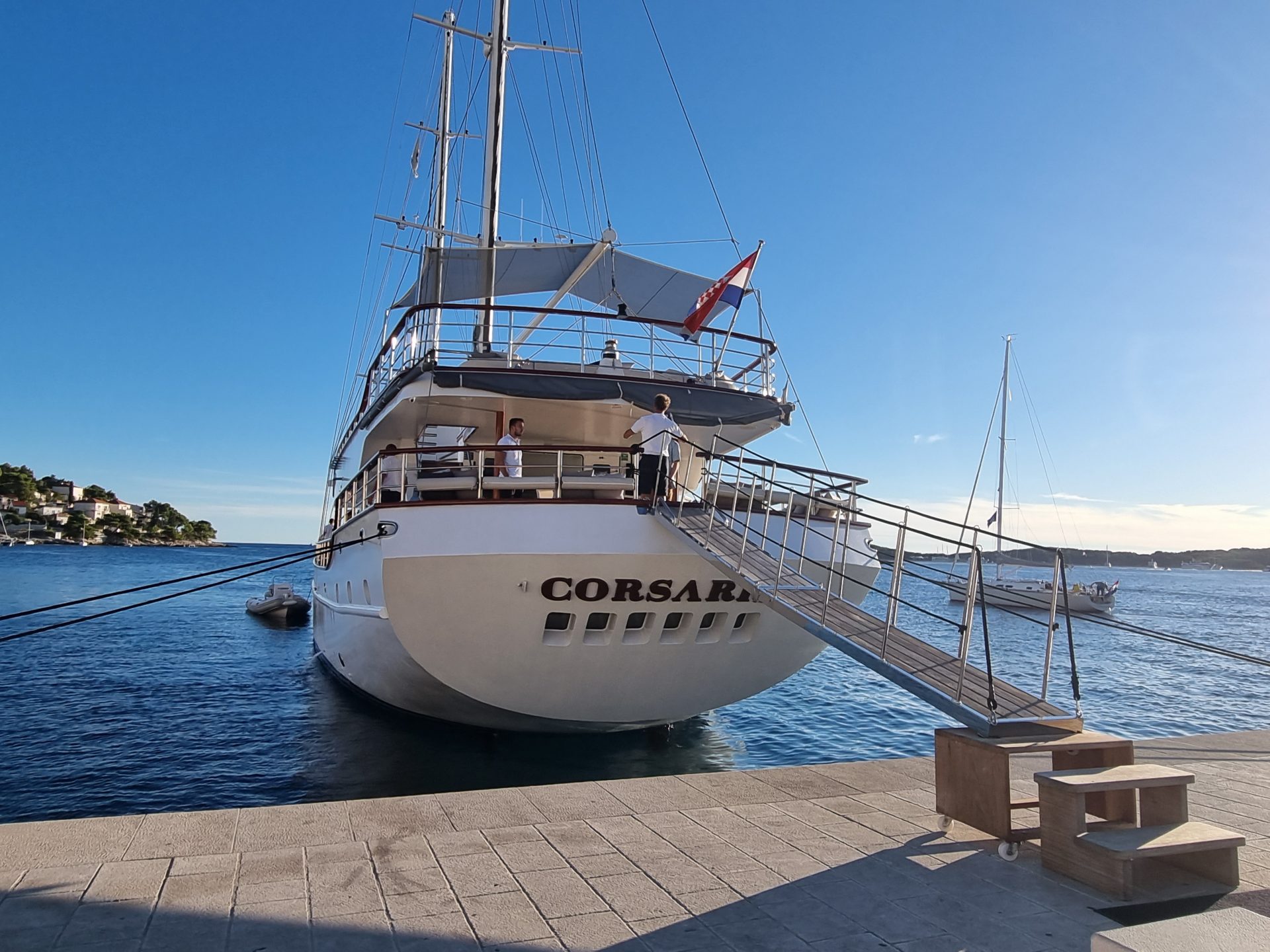 Corsario yacht charter famtrip
