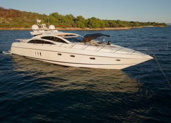 luxury motor yacht charter Ghost