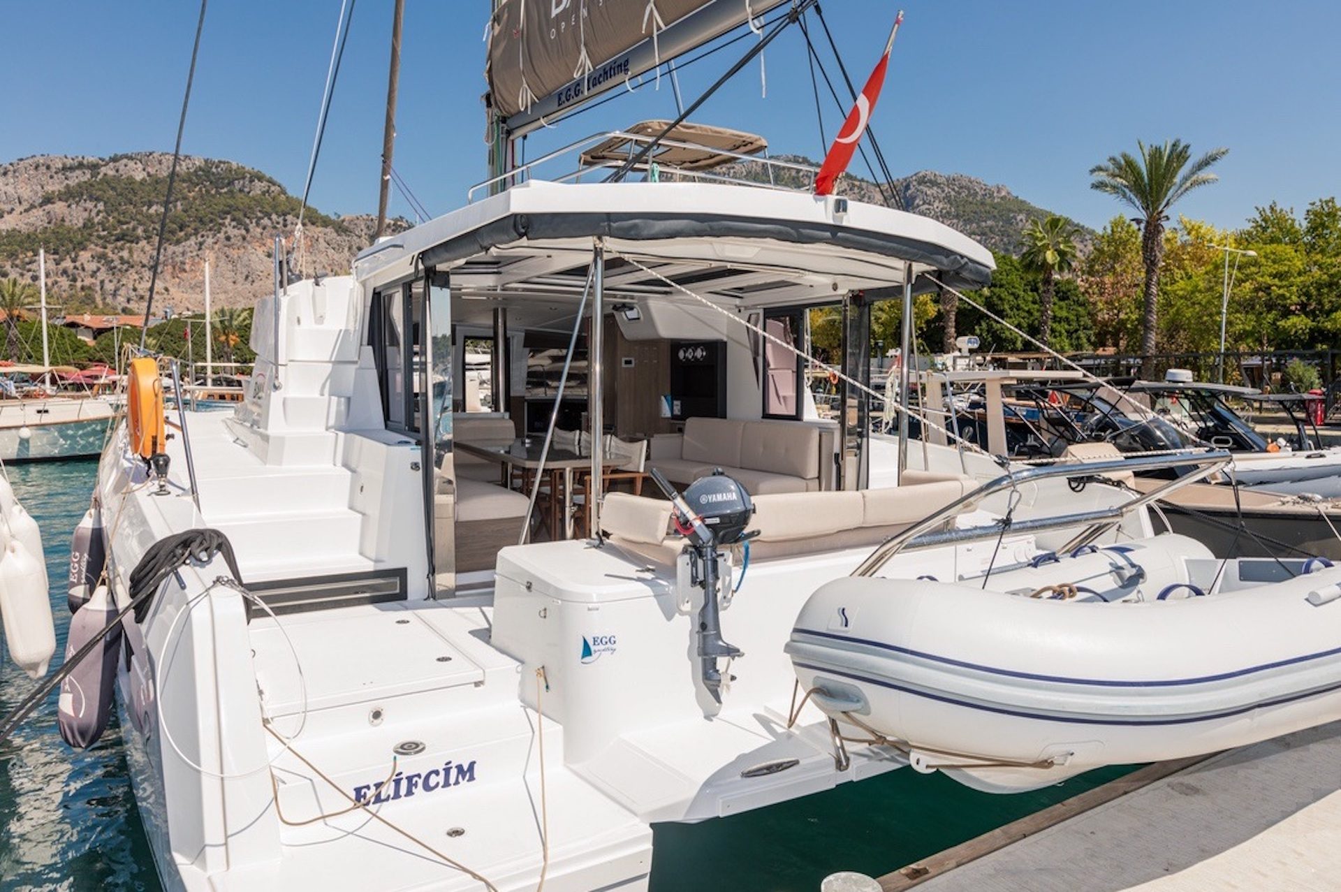 yacht charter Elifcim catamaran