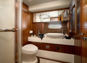 yacht charter ghost bathroom