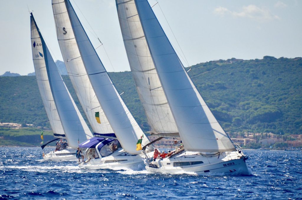 Yacht charter sailing regatta