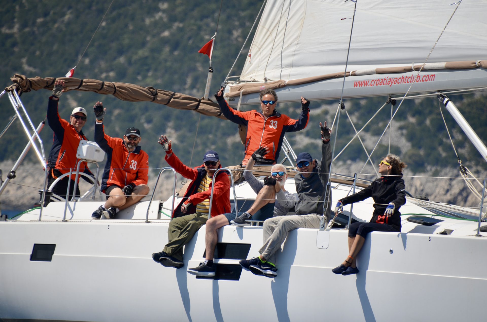 ECC 2022 winners - Boat 33 - skipper Gilles Caprari